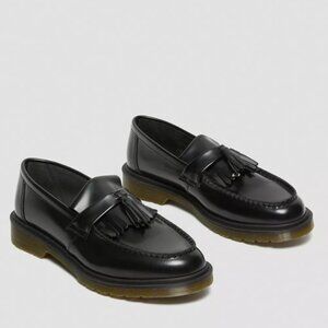 Brand New Dr. Martens Adrian Smooth Leather Tassel Loafers Women's 10